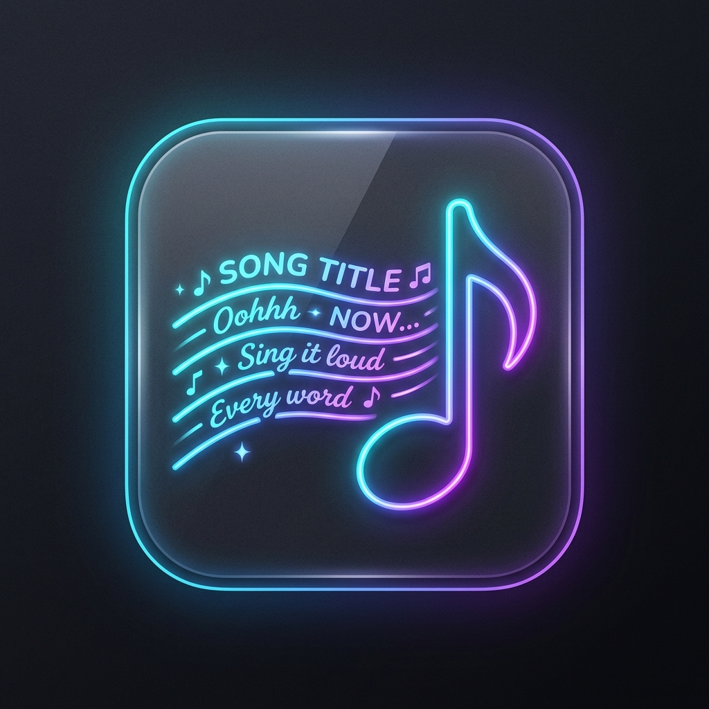 Lyrics Icon
